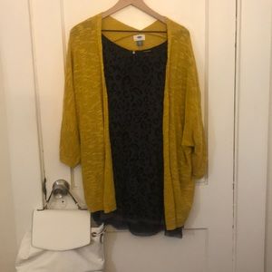 Old Navy mustard shrug